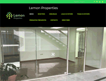 Tablet Screenshot of lemonp.com